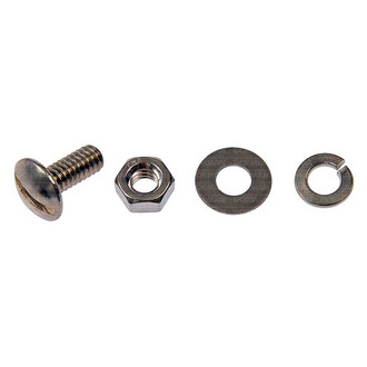 Dorman® - Natural License Plate Fasteners