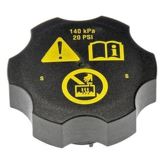 Dorman® - Black Engine Coolant Recovery Tank Cap