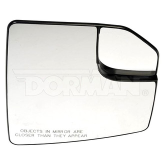 Dorman® - HELP™ Passenger Side Power View Mirror Glass (Non-Heated, Non-Foldaway)