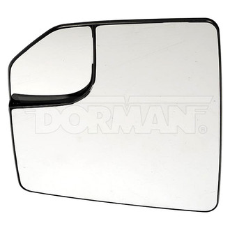 Dorman® - HELP™ Driver Side Power View Mirror Glass (Non-Heated, Non-Foldaway)