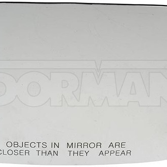 Dorman® - HELP™ Passenger Side Manual Mirror Glass (Heated, Non-Foldaway)