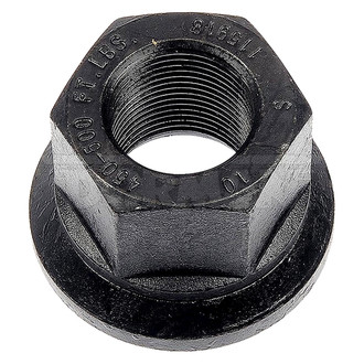Dorman® 611-0030.10 - HD Solutions™ Black Flat Seat Open End Lug Nuts