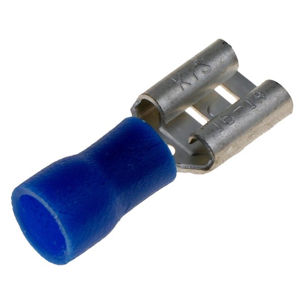 Dorman® - 0.250" 16/14 Gauge Blue Female Quick Disconnect Connectors