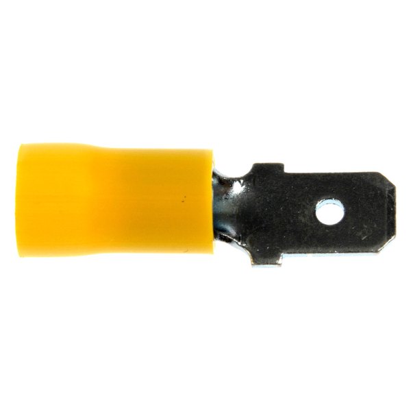 Dorman® - 0.250" 12/10 Gauge Yellow Male Quick Disconnect Connectors