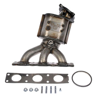 Dorman® - Stainless Steel Natural Exhaust Manifold with Integrated Catalytic Converter