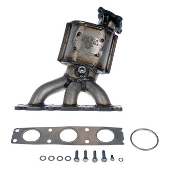 Dorman® - Stainless Steel Natural Exhaust Manifold with Integrated Catalytic Converter