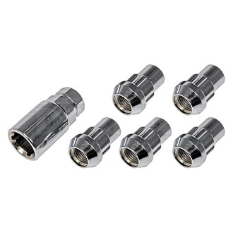 Dorman® - Chrome Cone Seat Spline Drive Dual Wheel Locks