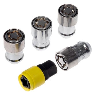 Dorman® - Chrome Cone Seat Tuner Style Wheel Locks