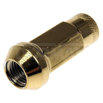 Dorman® - Gold Cone Seat Duplex Acorn Open End Lug Nuts