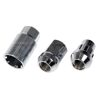 Dorman® - Chrome Cone Seat Acorn Lug Wheel Installation Kit