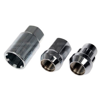 Dorman® - Chrome Cone Seat Acorn Lug Wheel Installation Kit