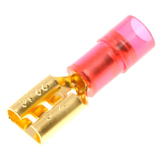 Dorman® - 0.250" 22/18 Gauge Red Female Quick Disconnect Connectors