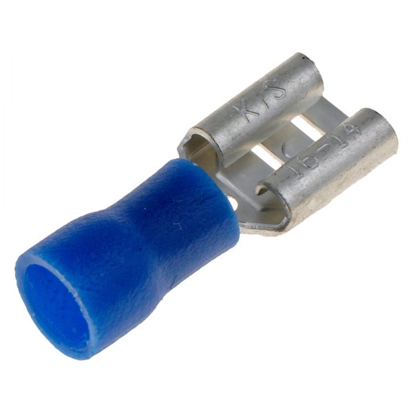 Dorman® - 0.250" 16/14 Gauge Blue Female Quick Disconnect Connectors