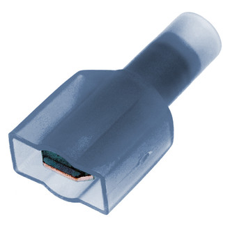 Dorman® - 0.250" 16/14 Gauge Fully Insulated Blue Male Quick Disconnect Connectors