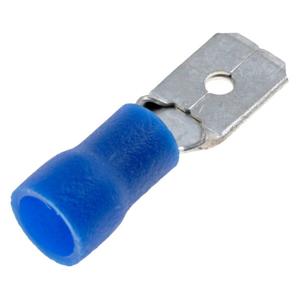 Dorman® - 0.250" 16/14 Gauge Blue Male Quick Disconnect Connectors