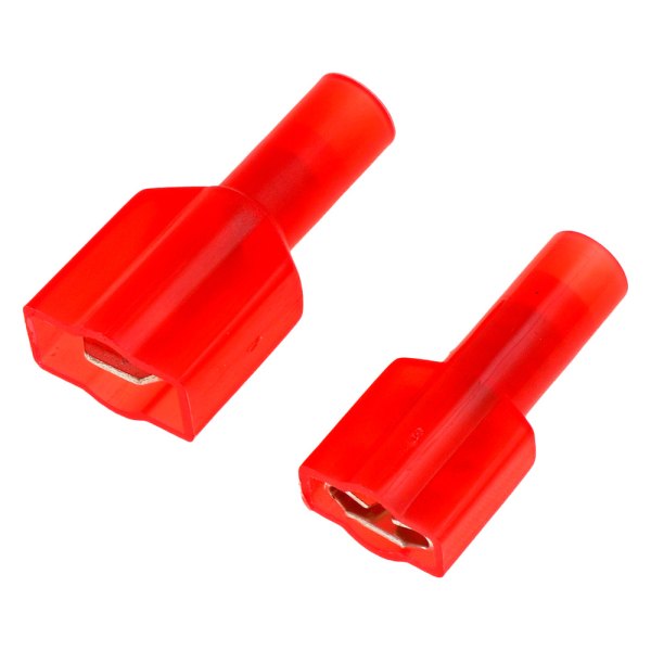 Dorman® - 0.250" 22/18 Gauge Fully Insulated Red Male/Female Quick Disconnect Connectors