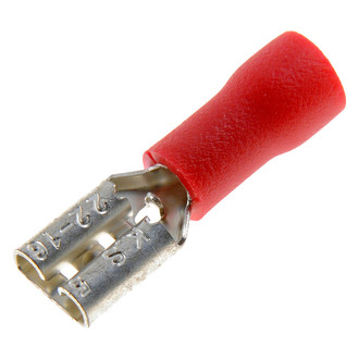 Dorman® - 0.187" 22/18 Gauge Red Female Quick Disconnect Connectors