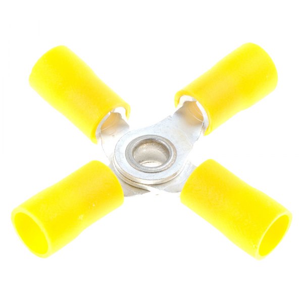 Dorman® - 12/10 Gauge Yellow 4-Way Butt Connectors