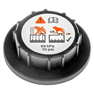 Dorman® - Matte Black Engine Coolant Recovery Tank Cap