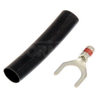 Dorman® - 0.374" 22/18 Gauge Black/Silver Spade Terminals