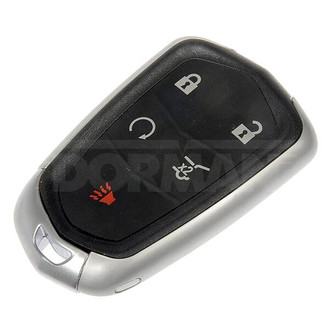 Dorman® - 4-Button Black Replacement Keyless Entry Remote Transmitter Case with Panic Button