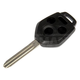 Dorman® - 3-Button Black Replacement Keyless Entry Remote Transmitter Case with Panic Button
