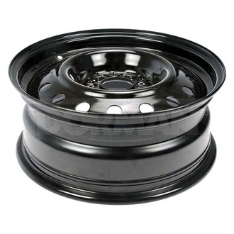 Dorman® - 16-Hole Black 16x6.5 Steel Factory Wheel