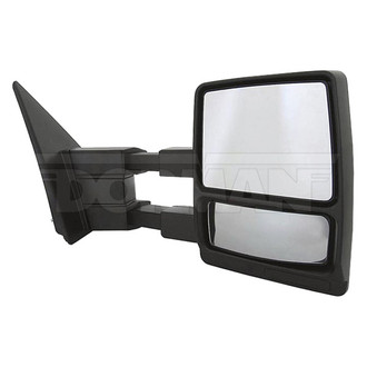 Dorman® - Passenger Side Manual Towing Mirror (Non-Heated, Foldaway)