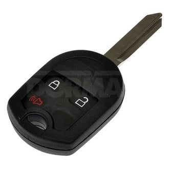 Dorman® - 3-Button Black Replacement Keyless Entry Remote Transmitter Case with Panic Button