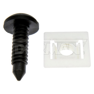 Dorman® - White License Plate Fasteners