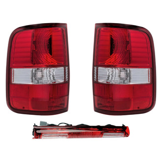 Dorman® - Driver and Passenger Side Replacement 3-Piece Kit (Driver and Passenger Side Tail Lights, 3rd Brake Light)