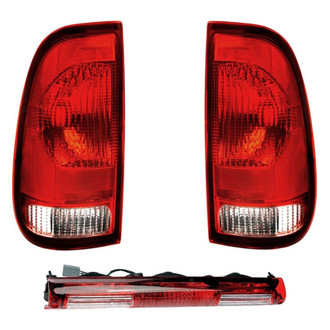 Dorman® - Driver and Passenger Side Replacement 3-Piece Kit (Driver and Passenger Side Tail Lights, 3rd Brake Light)