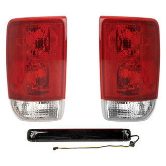 Dorman® - Driver and Passenger Side Replacement 3-Piece Kit (Driver and Passenger Side Tail Lights, 3rd Brake Light)