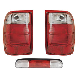 Dorman® - Driver and Passenger Side Replacement 3-Piece Kit (Driver and Passenger Side Tail Lights, 3rd Brake Light)
