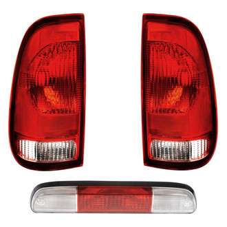Dorman® - Driver and Passenger Side Replacement 3-Piece Kit (Driver and Passenger Side Tail Lights, 3rd Brake Light)