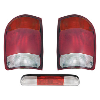 Dorman® - Driver and Passenger Side Replacement 3-Piece Kit (Driver and Passenger Side Tail Lights, 3rd Brake Light)