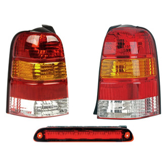 Dorman® - Driver and Passenger Side Replacement 3-Piece Kit (Driver and Passenger Side Tail Lights, 3rd Brake Light)