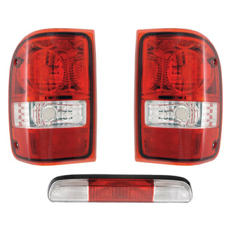 Dorman® - Driver and Passenger Side Replacement 3-Piece Kit (Driver and Passenger Side Tail Lights, 3rd Brake Light)