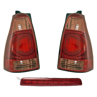 Dorman® - Driver and Passenger Side Replacement 3-Piece Kit (Driver and Passenger Side Tail Lights, 3rd Brake Light)