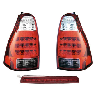 Dorman® - Driver and Passenger Side Replacement 3-Piece Kit (Driver and Passenger Side Tail Lights, 3rd Brake Light)
