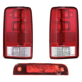Dorman® - Driver and Passenger Side Replacement 3-Piece Kit (Driver and Passenger Side Tail Lights, 3rd Brake Light)