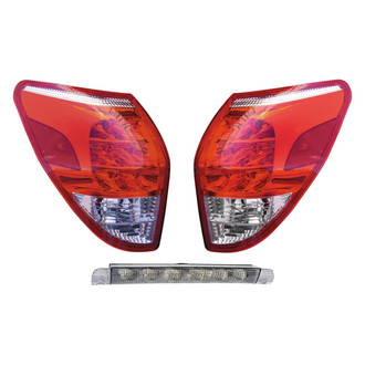Dorman® - Driver and Passenger Side Replacement 3-Piece Kit (Driver and Passenger Side Tail Lights, 3rd Brake Light)