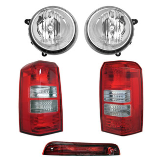 Dorman® - 5-Piece Kit (Driver and Passenger Side Headlights, Driver and Passenger Side Tail Lights, 3rd Brake Light)