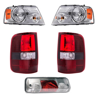 Dorman® - 5-Piece Kit (Driver and Passenger Side Headlights, Driver and Passenger Side Tail Lights, 3rd Brake Light)