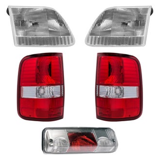 Dorman® - 5-Piece Kit (Driver and Passenger Side Headlights, Driver and Passenger Side Tail Lights, 3rd Brake Light)