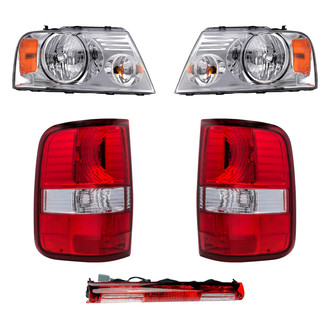 Dorman® - 5-Piece Kit (Driver and Passenger Side Headlights, Driver and Passenger Side Tail Lights, 3rd Brake Light)