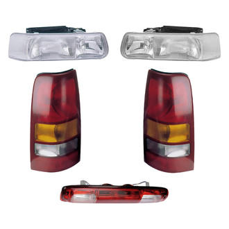 Dorman® - 5-Piece Kit (Driver and Passenger Side Headlights, Driver and Passenger Side Tail Lights, 3rd Brake Light)