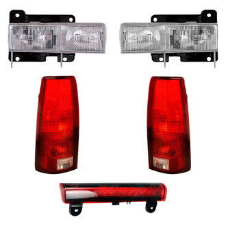 Dorman® - 5-Piece Kit (Driver and Passenger Side Headlights, Driver and Passenger Side Tail Lights, 3rd Brake Light)
