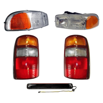 Dorman® - 5-Piece Kit (Driver and Passenger Side Headlights, Driver and Passenger Side Tail Lights, 3rd Brake Light)