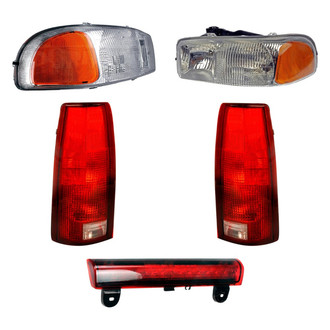 Dorman® - 5-Piece Kit (Driver and Passenger Side Headlights, Driver and Passenger Side Tail Lights, 3rd Brake Light)